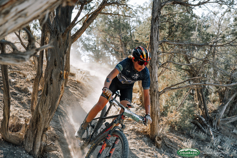 Race# Crystal Sophomore Rider Navigates The Trees () ()