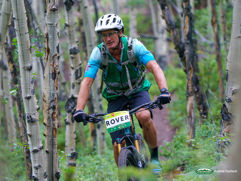 Leadvill Piedra Day Volunteer Navigates The Aspens As A Rover () Leadville Piedra Volunteer Navigates The Aspens As A Rover ()