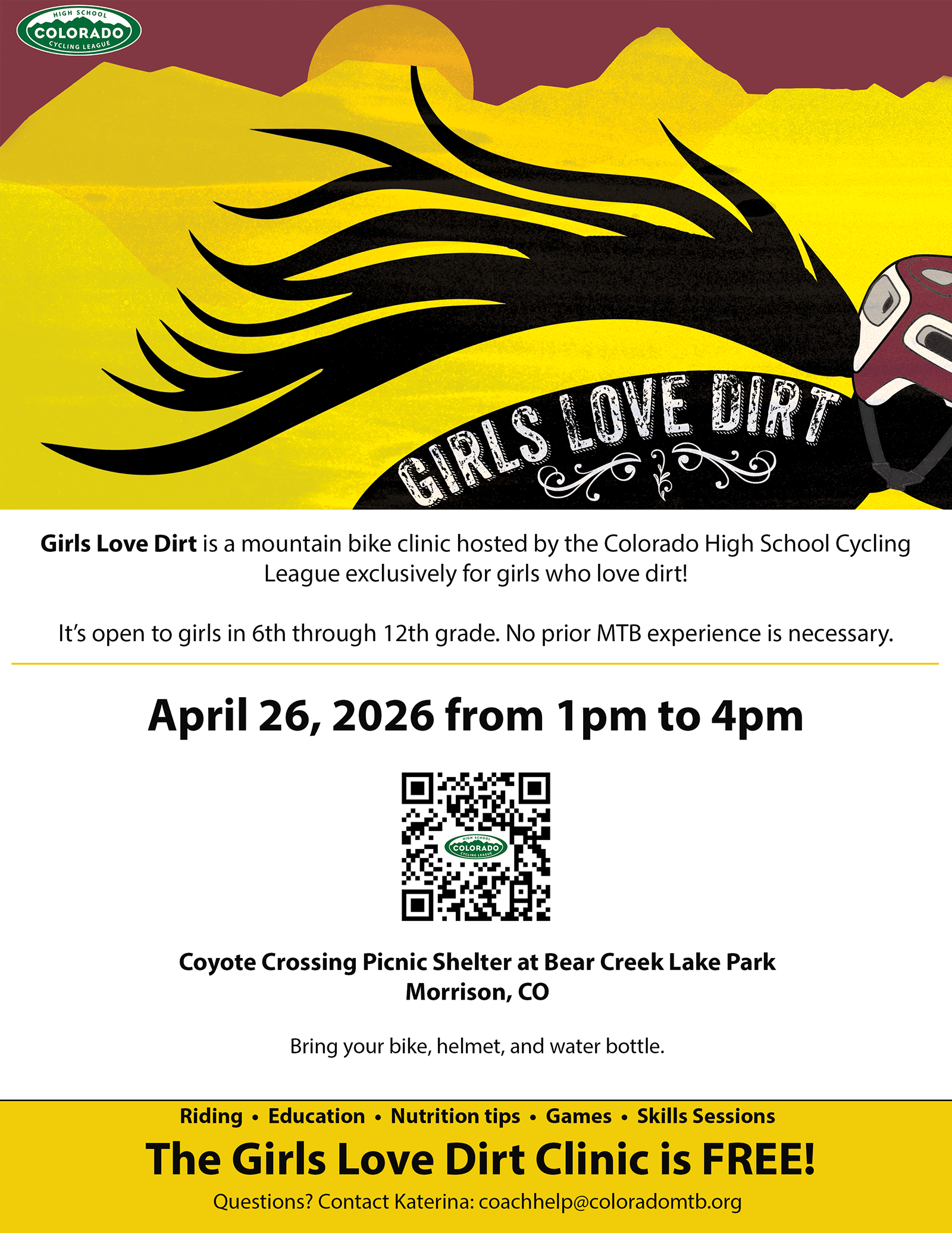 Girls Love Dirt Flyer
